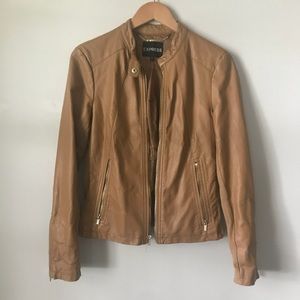 Express vegan leather jacket, size M